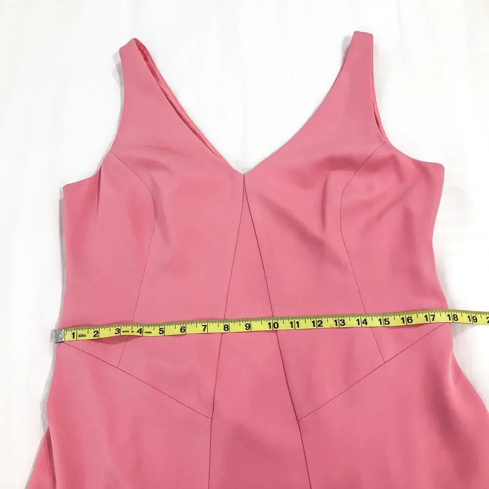 Bloomingdales Geranium Pink Midi Dress - Picture 8 of 10